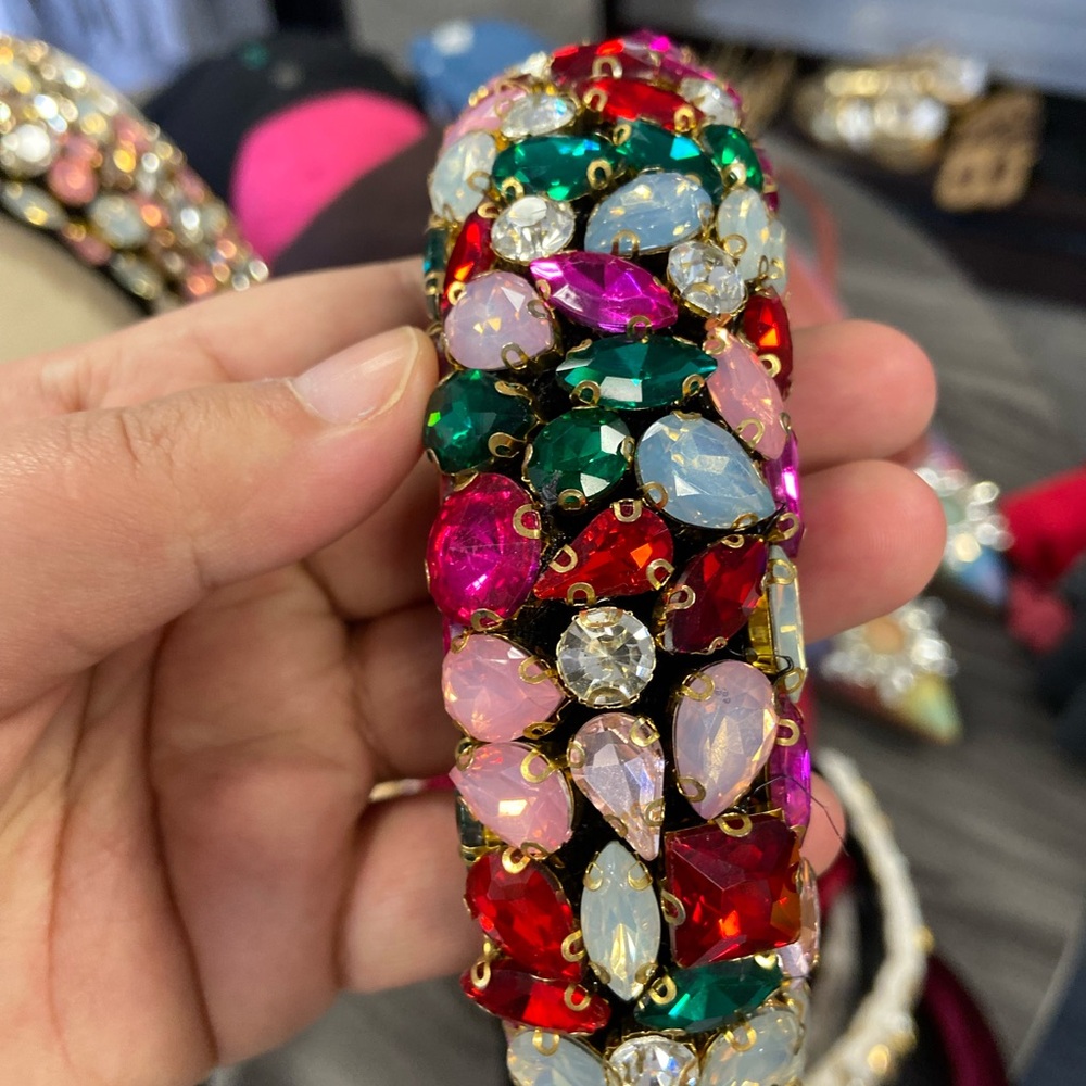 Colorful Gemstone Headband